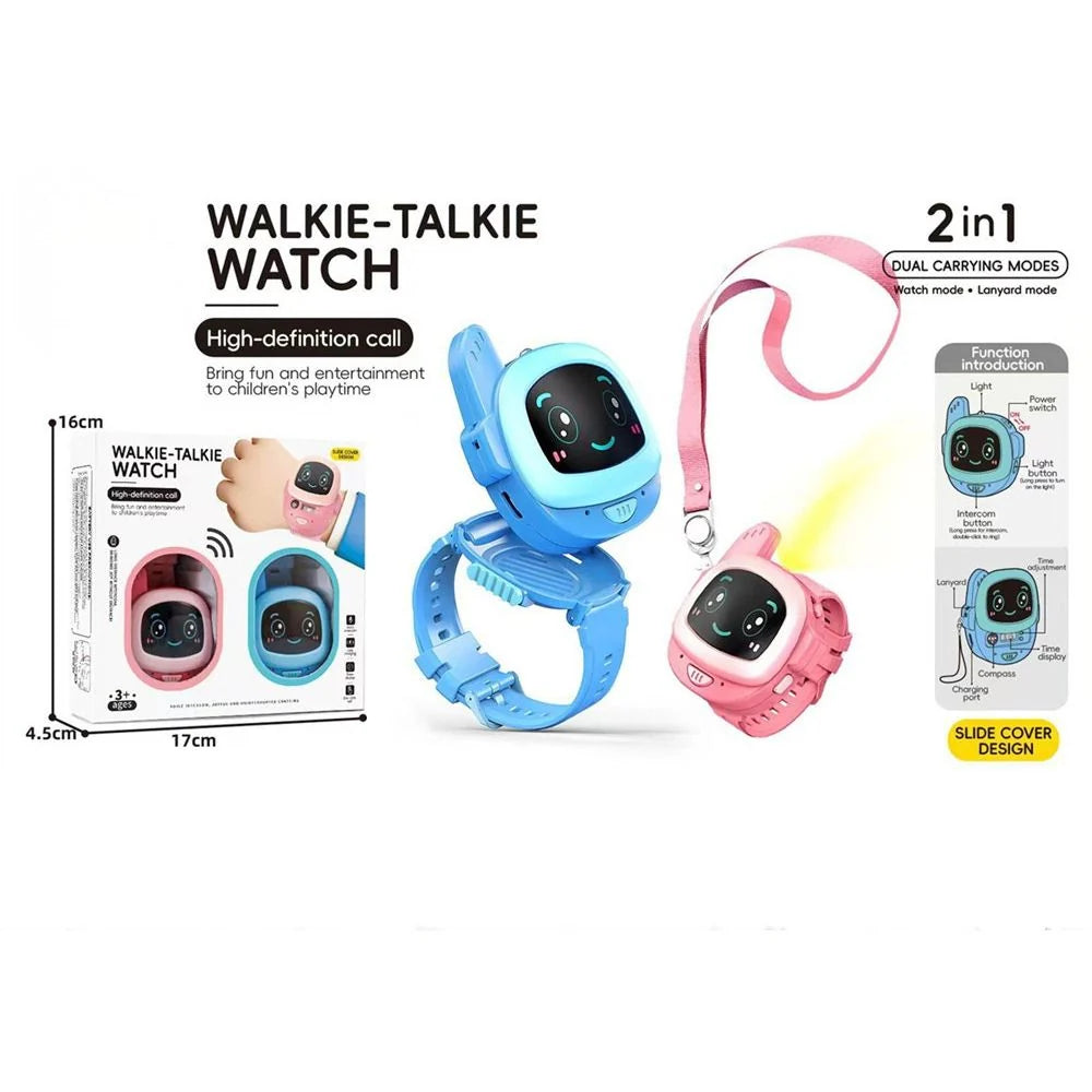 Smart Walkie Talkie Watch For Kids | Smart 2-Way Communication Watch for Outdoor Fun & Play