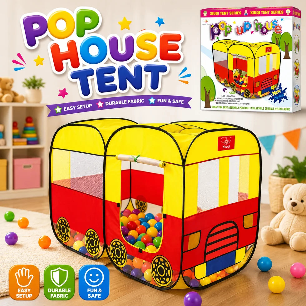 Pop Up House Tent | Bus Style