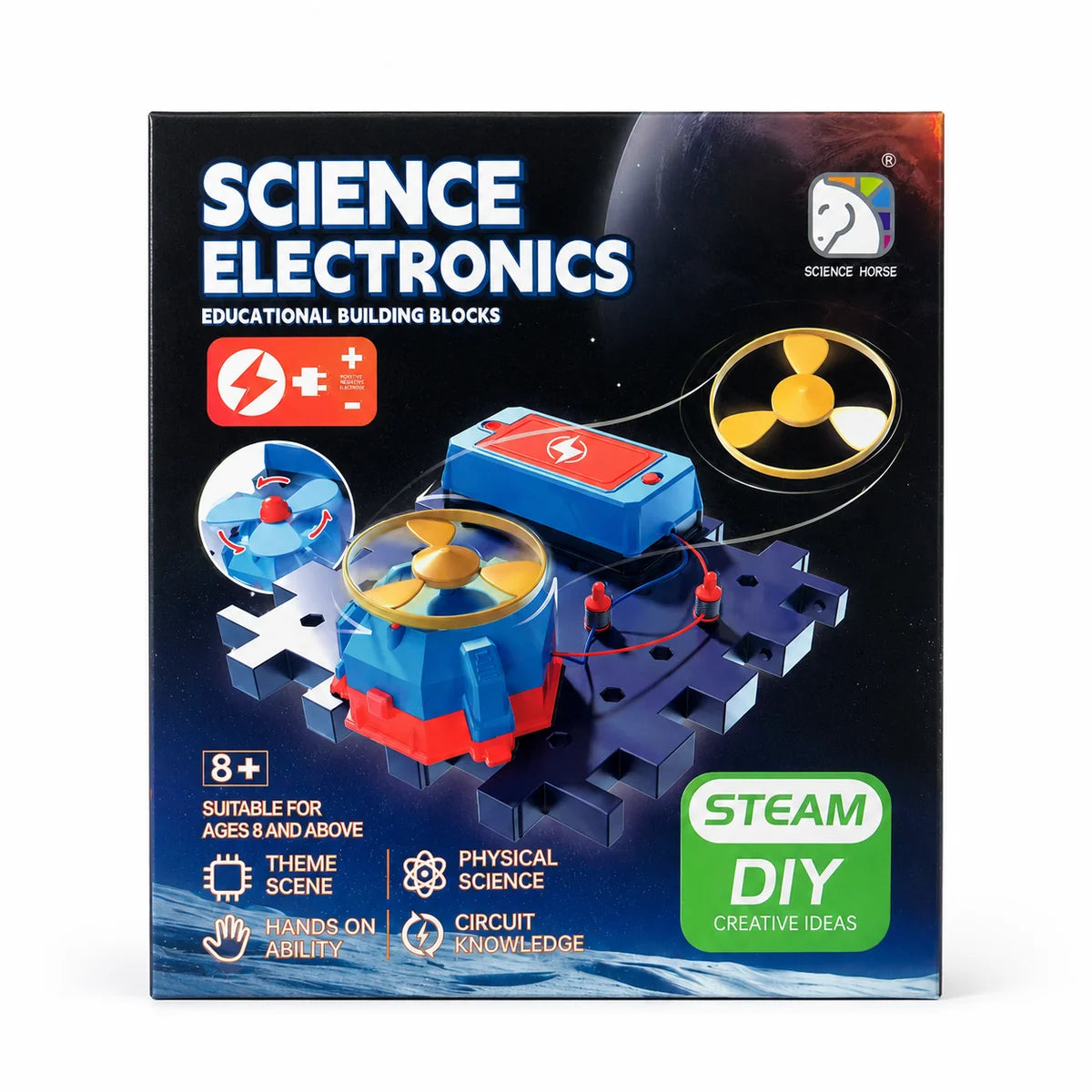 SCIENCE ELECTRONICS EDUCATIONAL BUILDING BLOCK