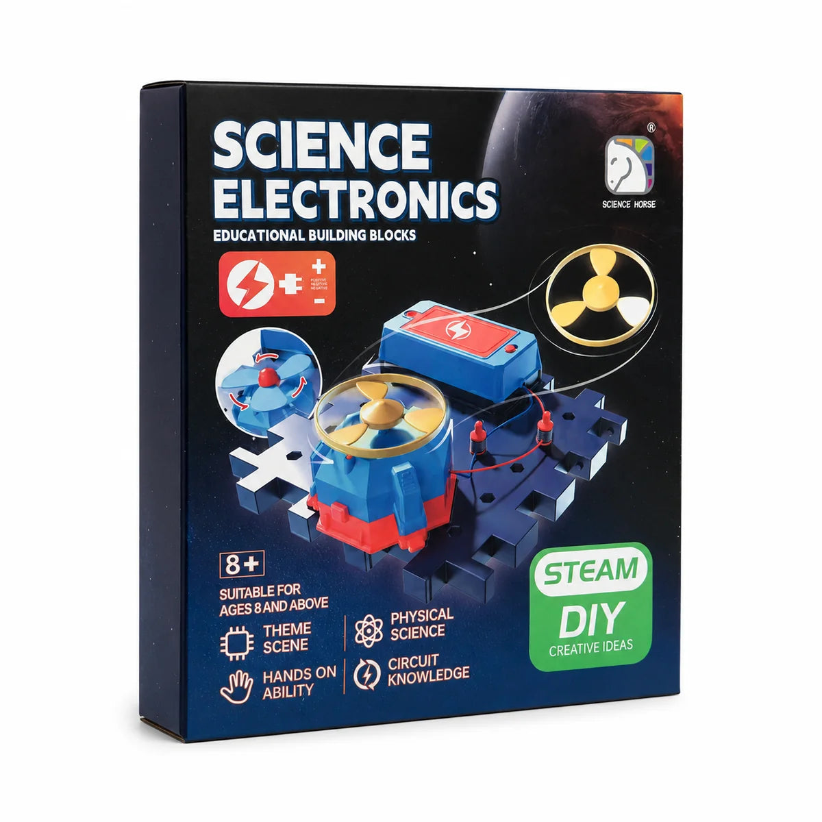 SCIENCE ELECTRONICS EDUCATIONAL BUILDING BLOCK