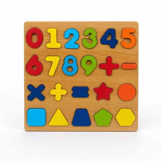 WOODEN EDUCATIONAL PUZZLE