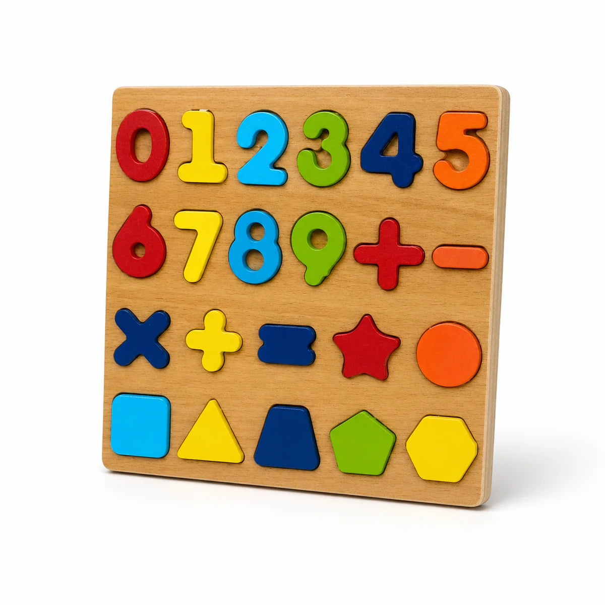 WOODEN EDUCATIONAL PUZZLE