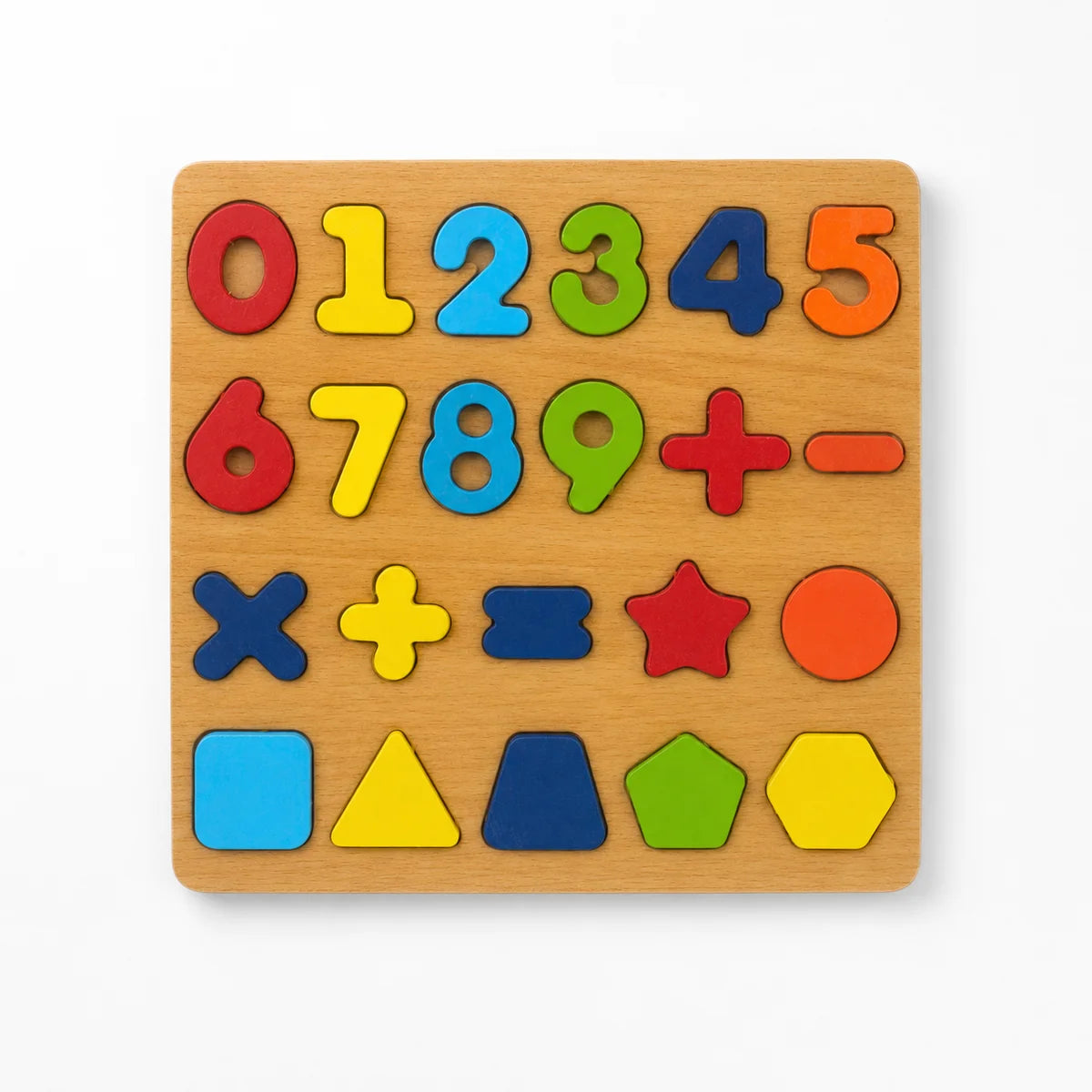 WOODEN EDUCATIONAL PUZZLE