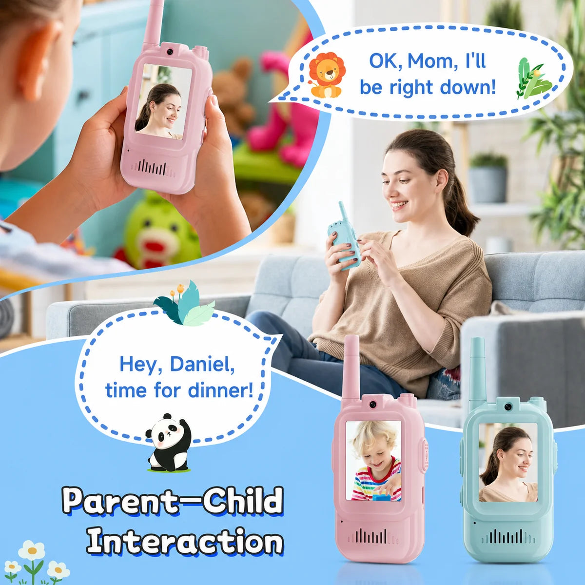 KIDS VIDEO WALKIE TALKIE