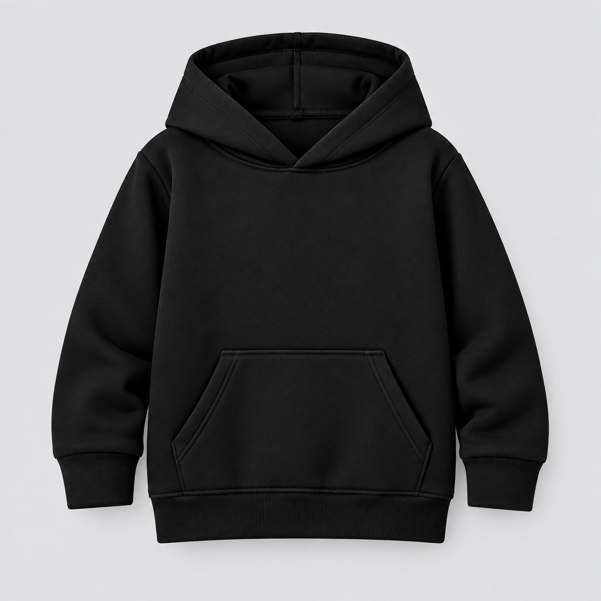 Kids Black Hoodie & Jogger Set