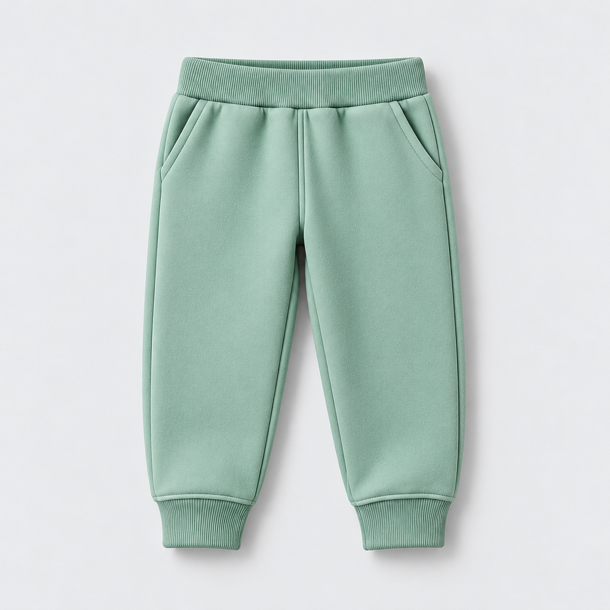 Mint Green Collared Sweatshirt & Jogger Set