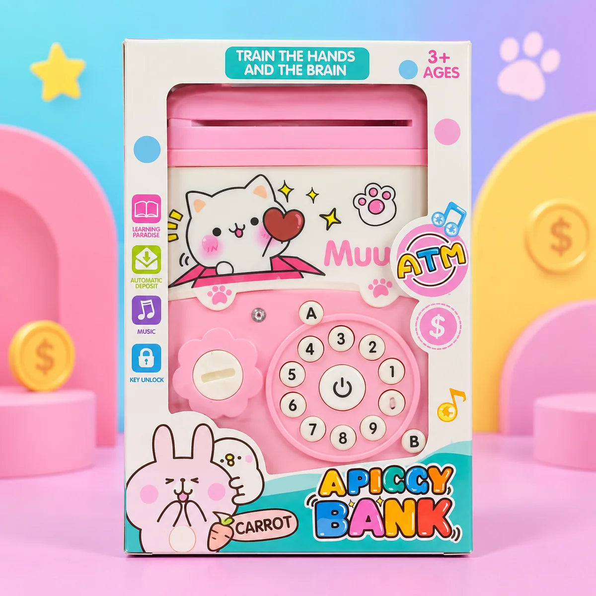 Cute Electronic Password Money-Saving ATM