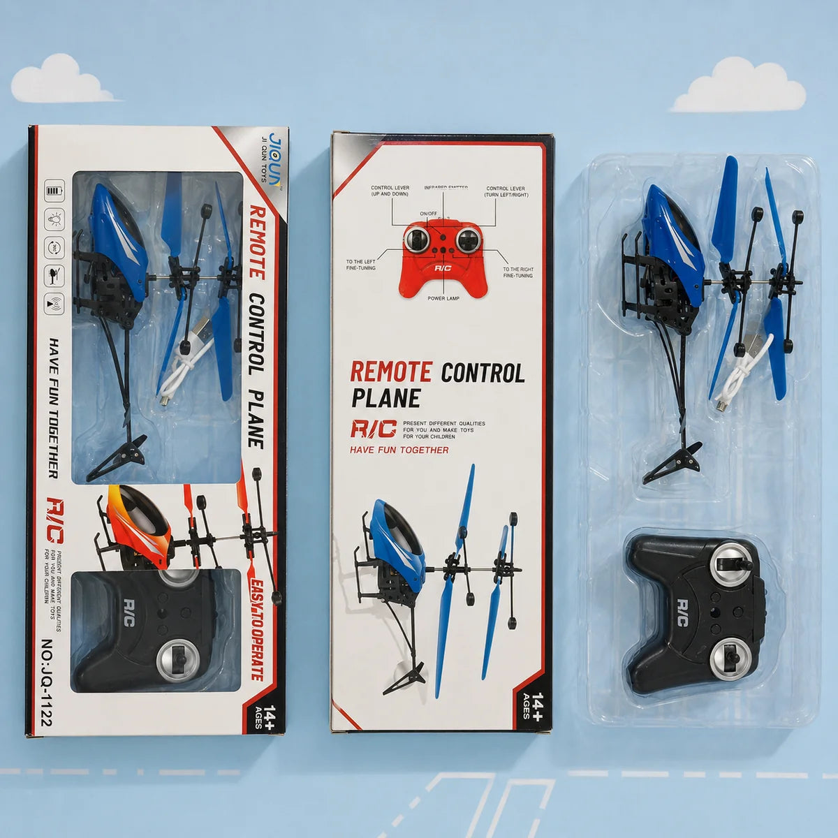 Rechargeable Remote Control Helicopter with LED Lights