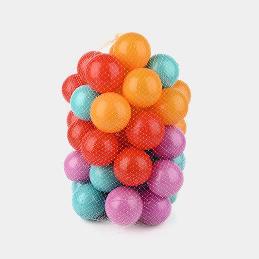 COLORFUL PLASTIC BALLS SOFT KIDS PLAY BALL | 50PCS