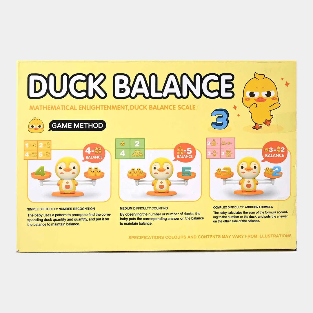 EDUCATIONAL DUCK BALANCE TOY FOR KIDS