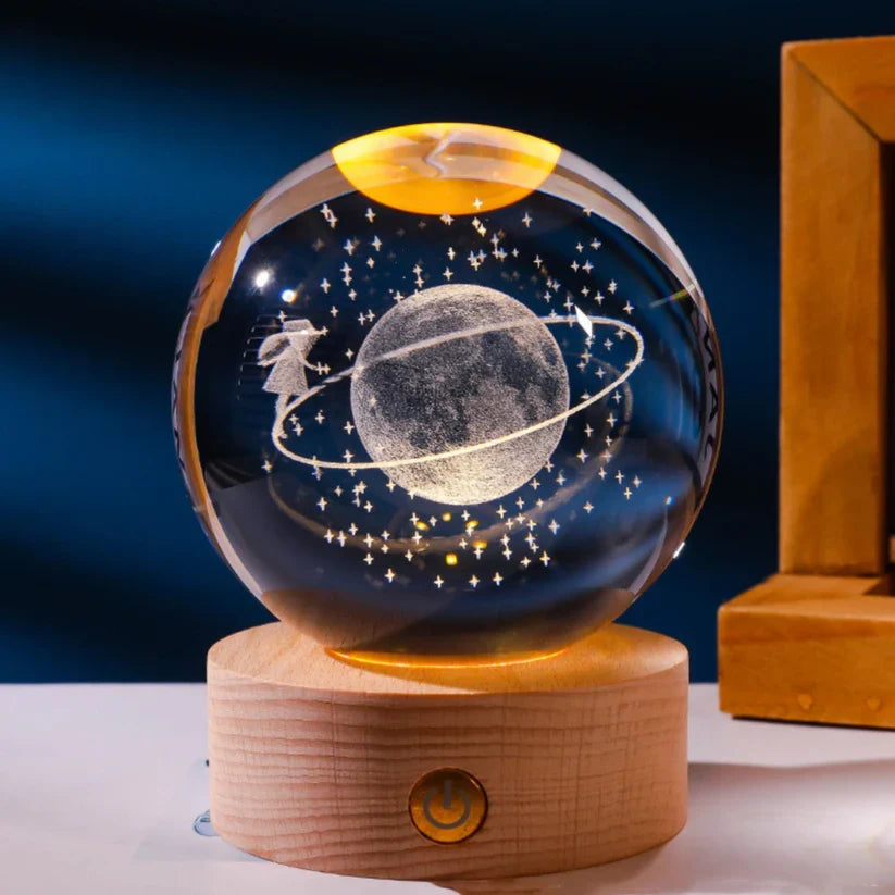 3D Luminous Crystal Lamp Ball